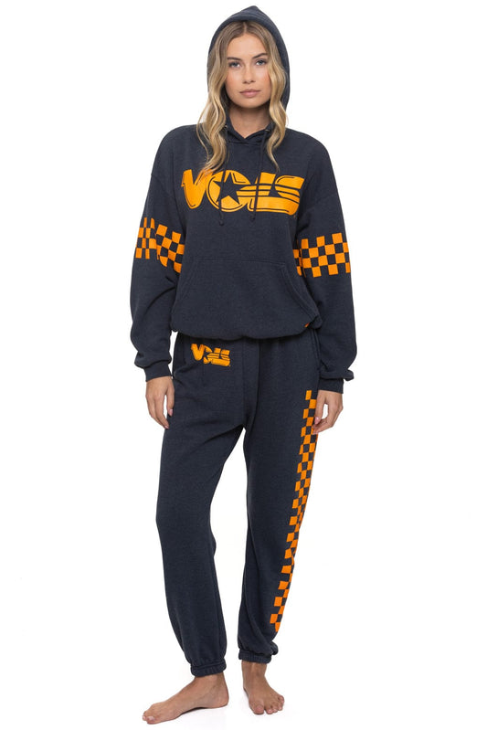 Aviator Nation UNIVERSITY OF TENNESSEE VOLS UNISEX POCKET SWEATPANTS - CHARCOAL