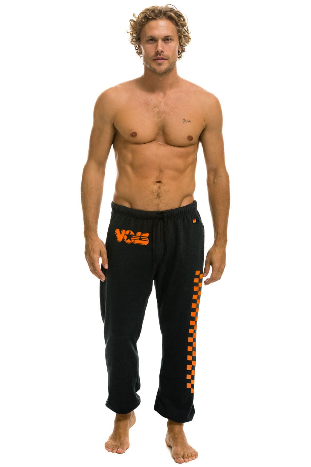 Aviator Nation UNIVERSITY OF TENNESSEE VOLS UNISEX POCKET SWEATPANTS - CHARCOAL