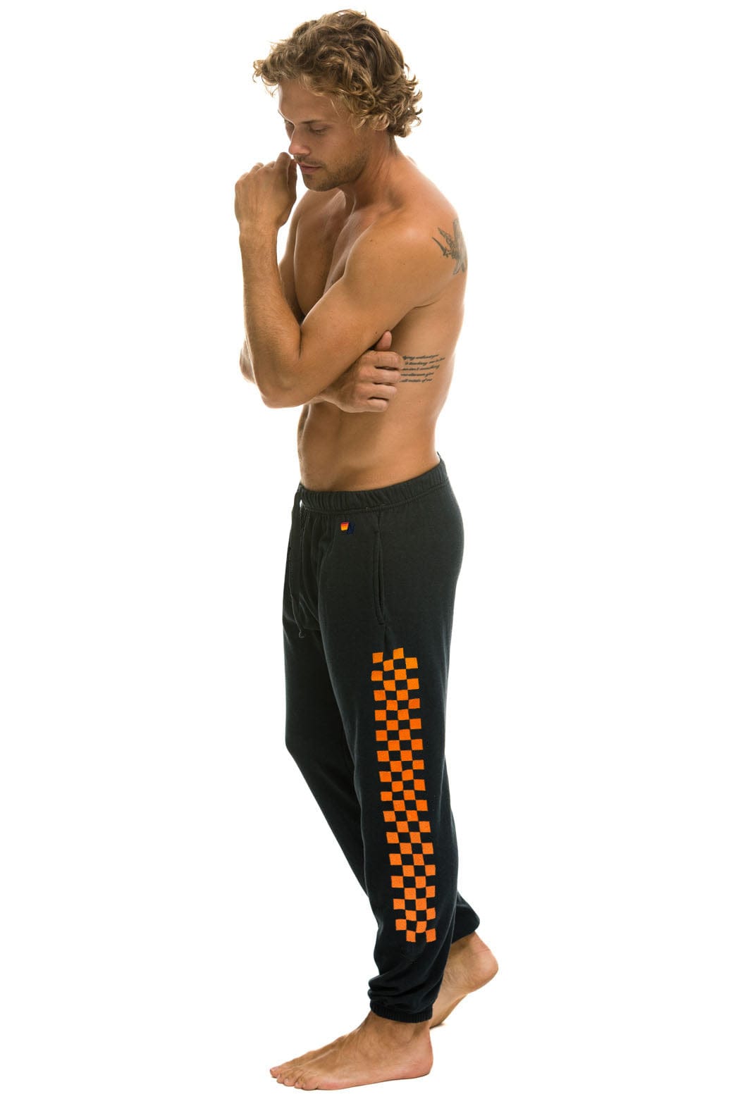 Aviator Nation UNIVERSITY OF TENNESSEE VOLS UNISEX POCKET SWEATPANTS - CHARCOAL