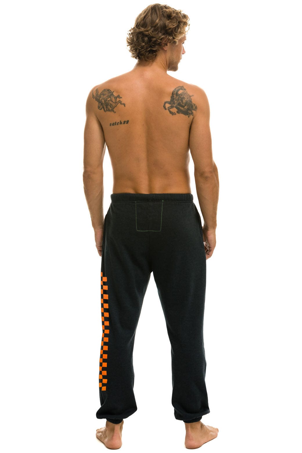Aviator Nation UNIVERSITY OF TENNESSEE VOLS UNISEX POCKET SWEATPANTS - CHARCOAL