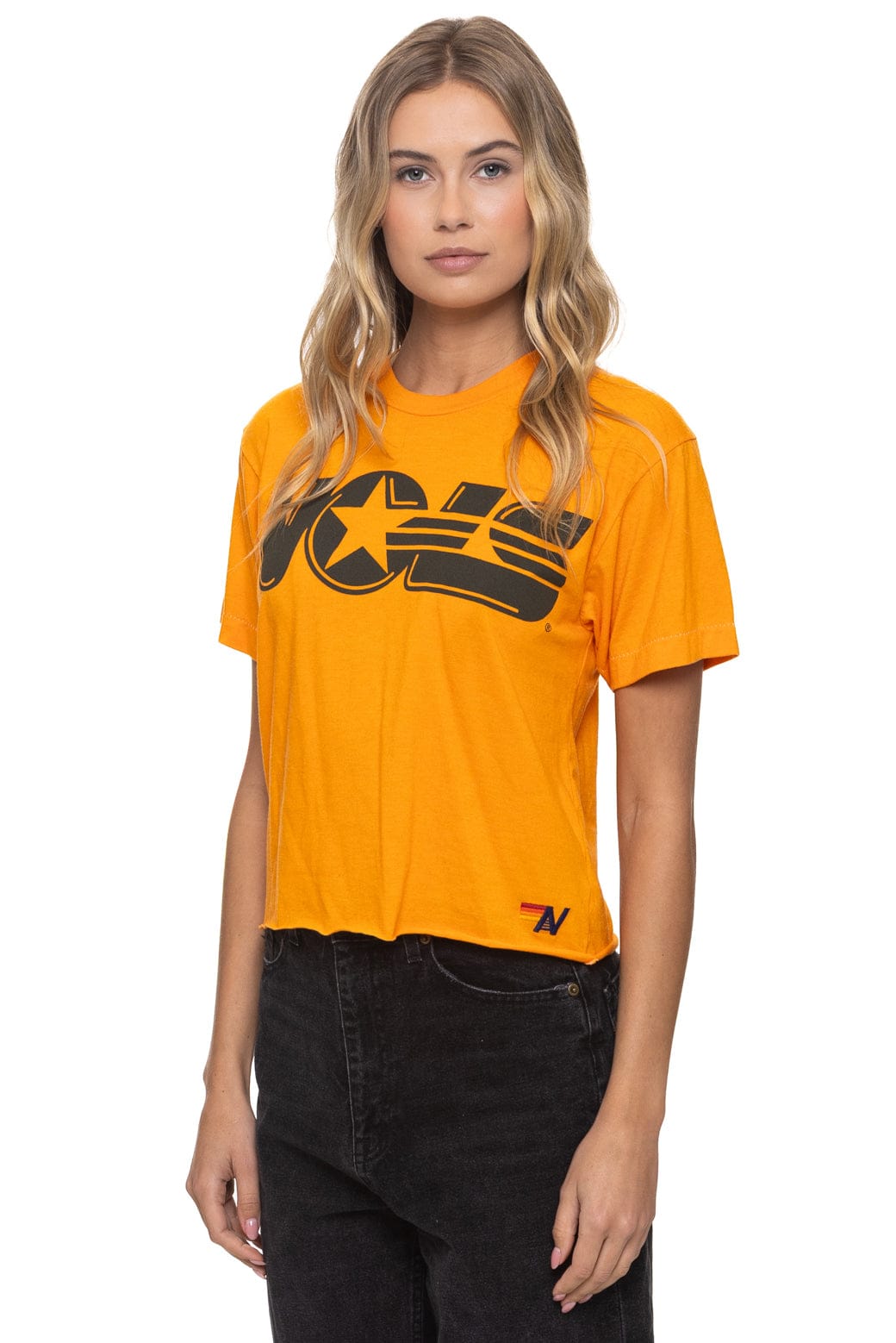 Aviator Nation UNIVERSITY OF TENNESSEE VOLS BOYFRIEND TEE - TENNESSEE ORANGE