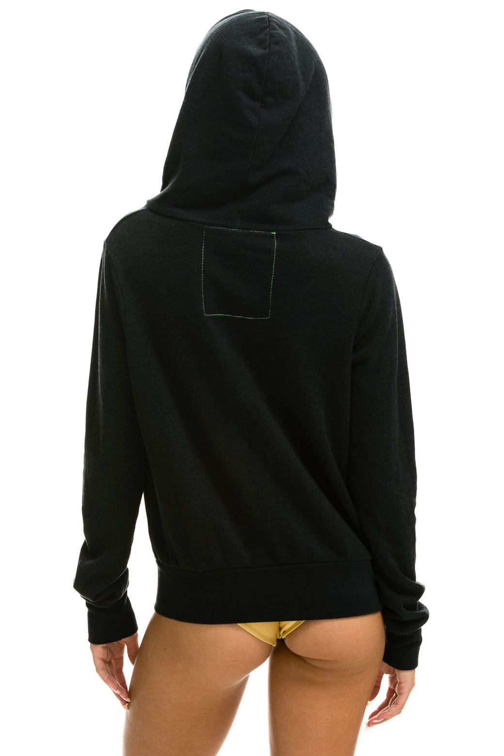 Aviator Nation ZAC BROWN BAND 2025 ZIP HOODIE - BLACK