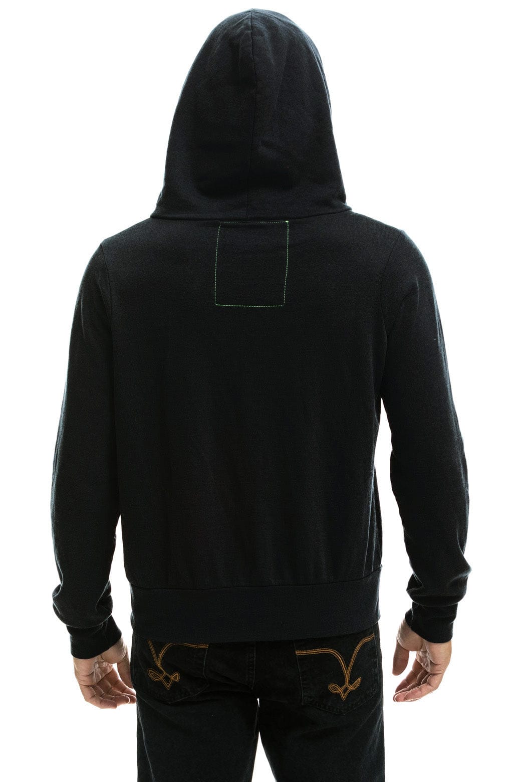 Aviator Nation ZAC BROWN BAND 2025 ZIP HOODIE - BLACK