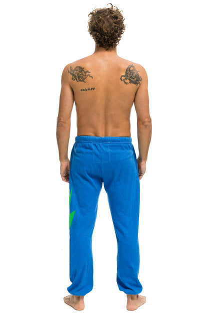 Aviator Nation LOS ANGELES WINE & FOOD 2025 UNISEX POCKET SWEATPANTS - ADVENTURE BLUE