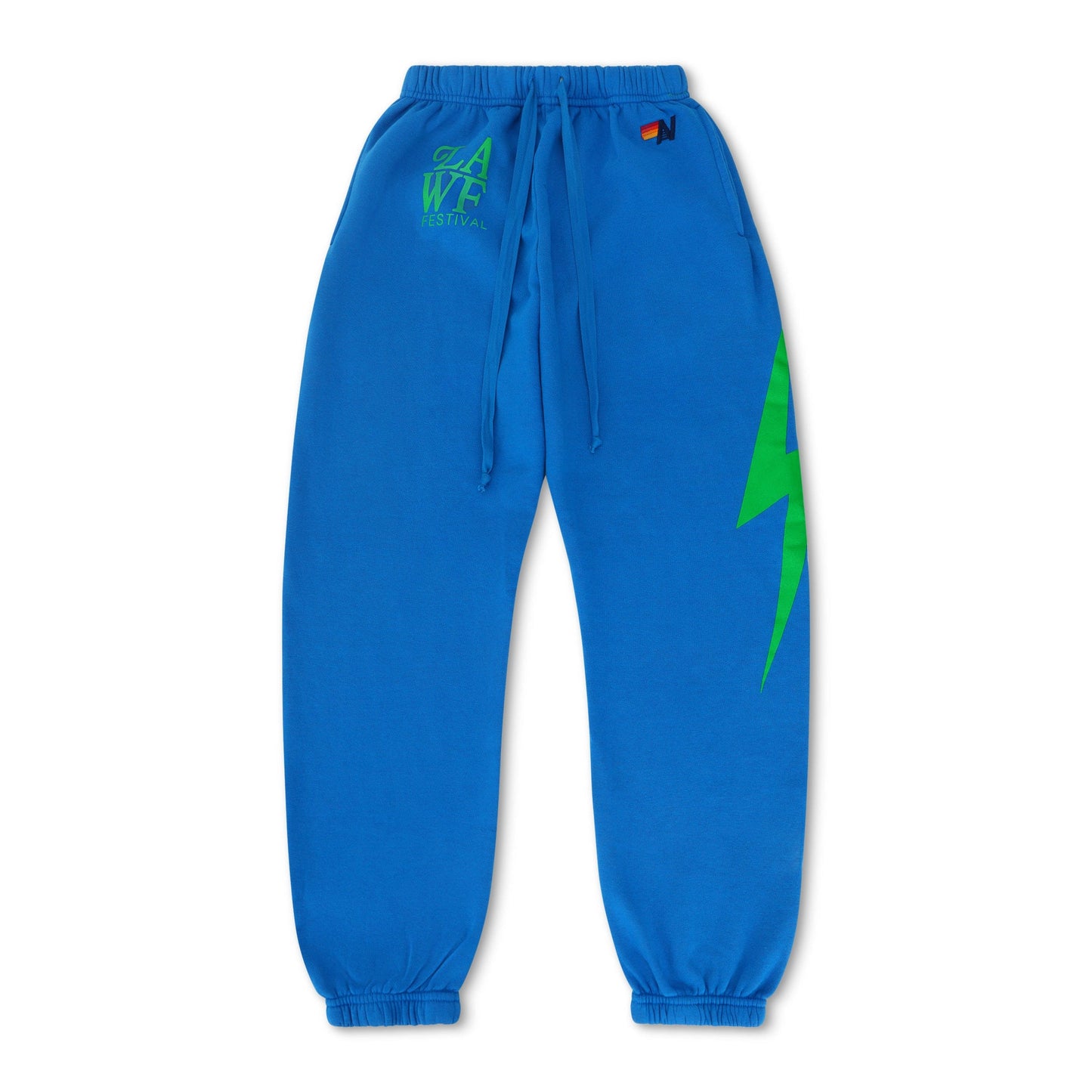 Aviator Nation LOS ANGELES WINE & FOOD 2025 UNISEX POCKET SWEATPANTS - ADVENTURE BLUE