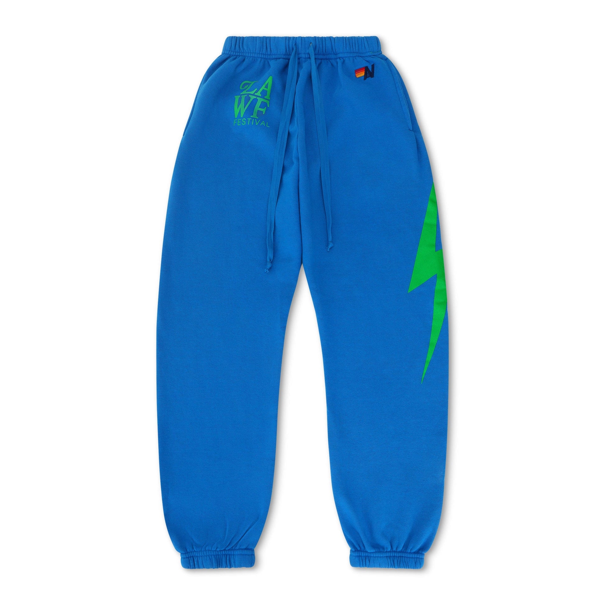 Aviator Nation LOS ANGELES WINE & FOOD 2025 UNISEX POCKET SWEATPANTS - ADVENTURE BLUE