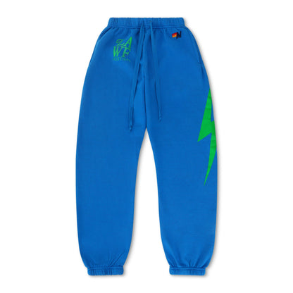 Aviator Nation LOS ANGELES WINE & FOOD 2025 UNISEX POCKET SWEATPANTS - ADVENTURE BLUE