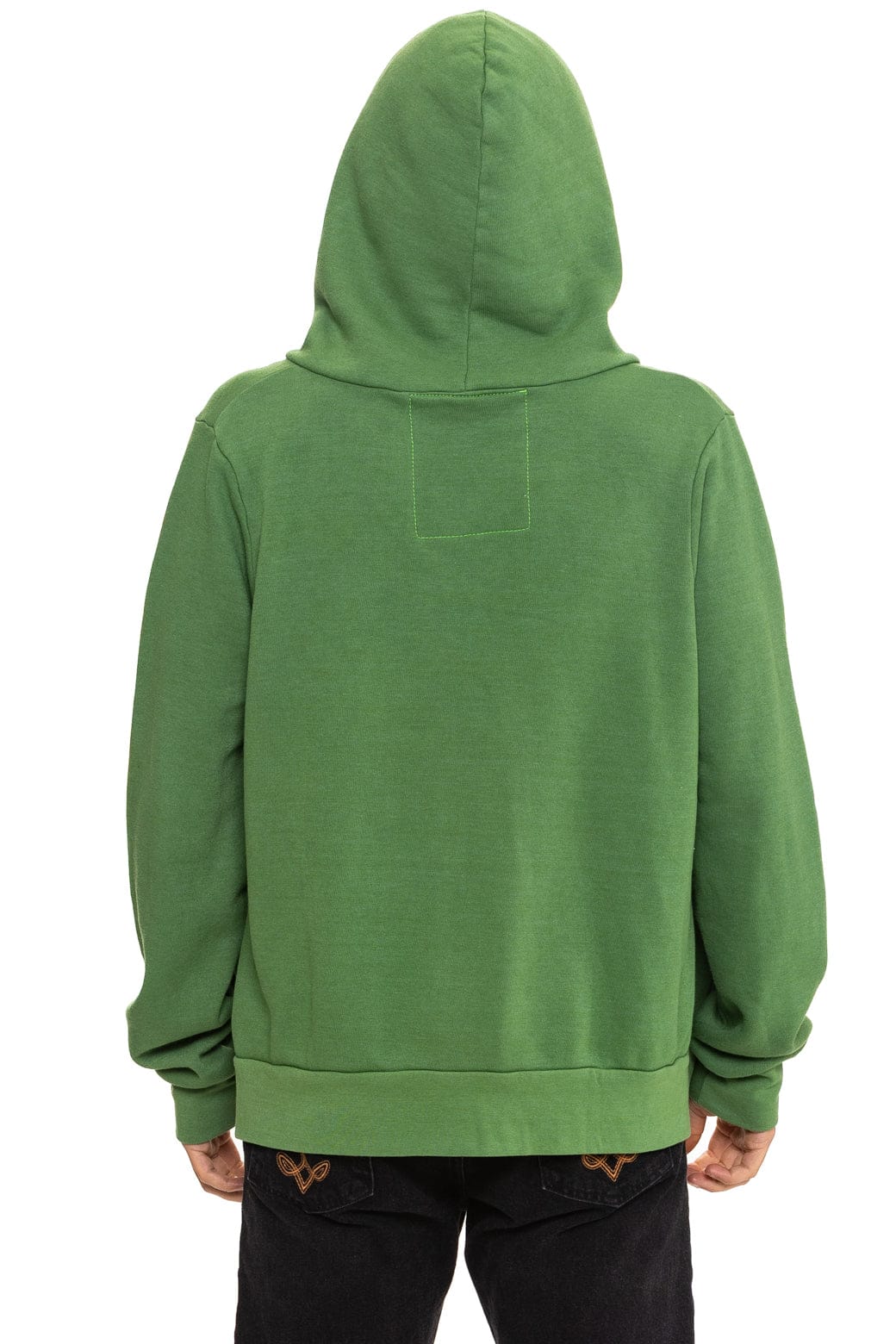 Aviator Nation ALL SEASONS CIRCLE ZIP HOODIE - PALM