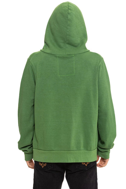 Aviator Nation ALL SEASONS CIRCLE ZIP HOODIE - PALM