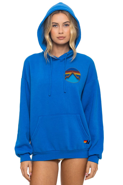 Aviator Nation ALL SEASONS RELAXED PULLOVER HOODIE - ADVENTURE BLUE