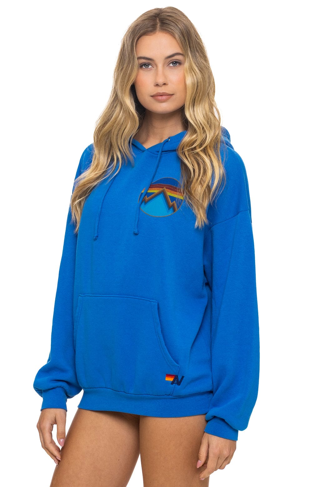 Aviator Nation ALL SEASONS RELAXED PULLOVER HOODIE - ADVENTURE BLUE