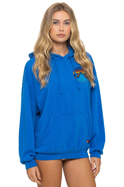 Aviator Nation ALL SEASONS RELAXED PULLOVER HOODIE - ADVENTURE BLUE