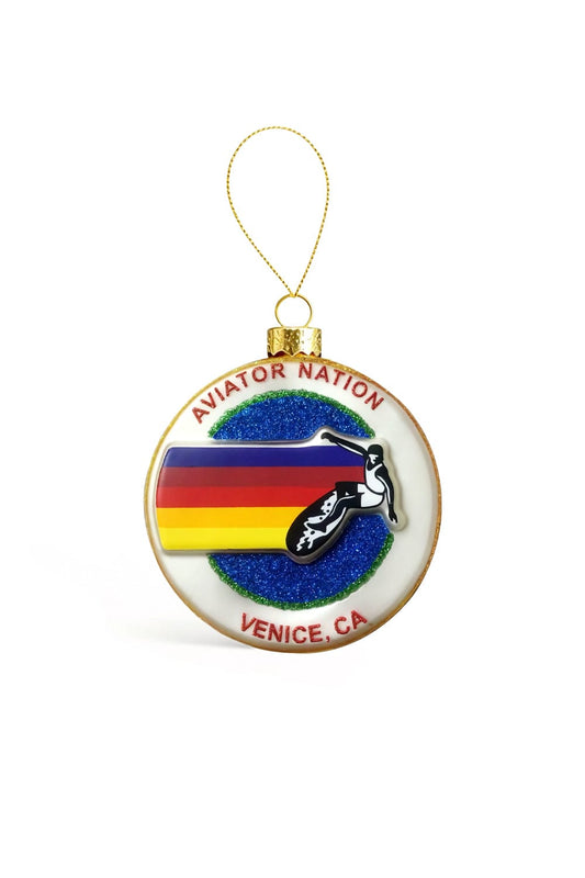 Aviator Nation AVIATOR NATION BLOWN GLASS ORNAMENT