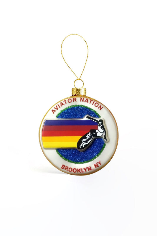 Aviator Nation AVIATOR NATION BROOKLYN - BLOWN GLASS ORNAMENT