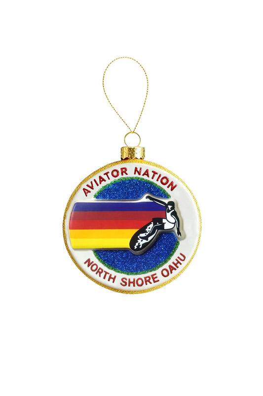 Aviator Nation AVIATOR NATION NORTH SHORE - BLOWN GLASS ORNAMENT