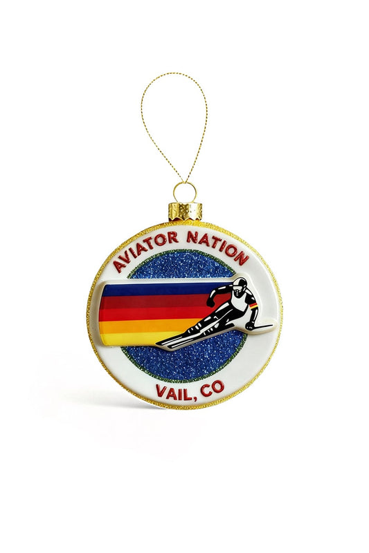 Aviator Nation AVIATOR NATION VAIL - BLOWN GLASS ORNAMENT