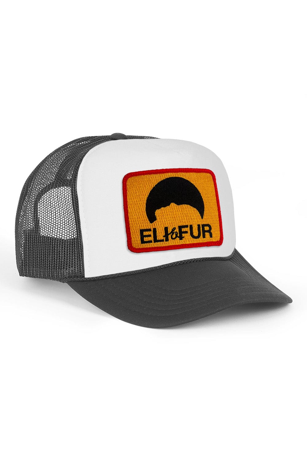 Aviator Nation ELI & FUR DREAMLAND VINTAGE TRUCKER HAT- BLACK