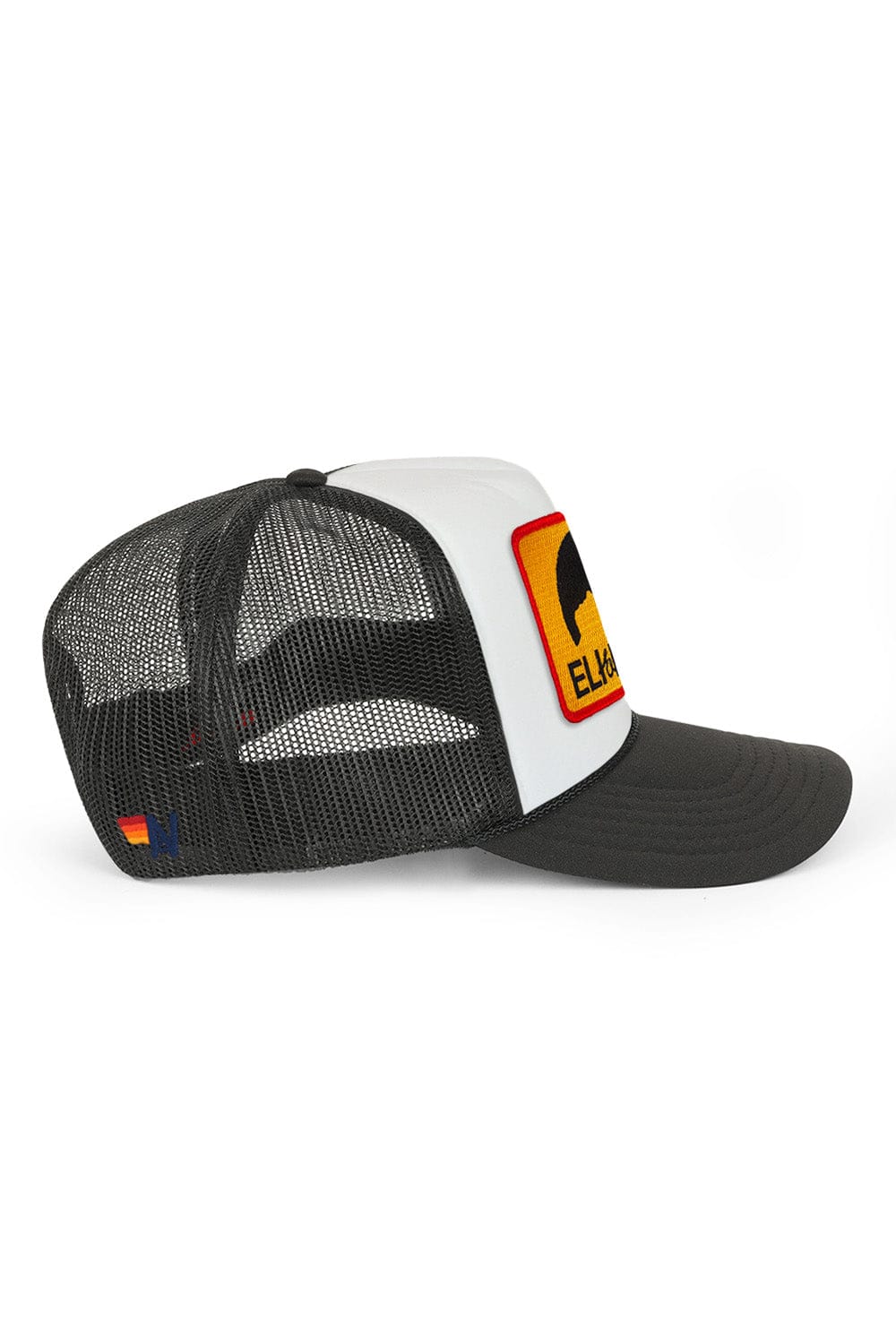 Aviator Nation ELI & FUR DREAMLAND VINTAGE TRUCKER HAT- BLACK