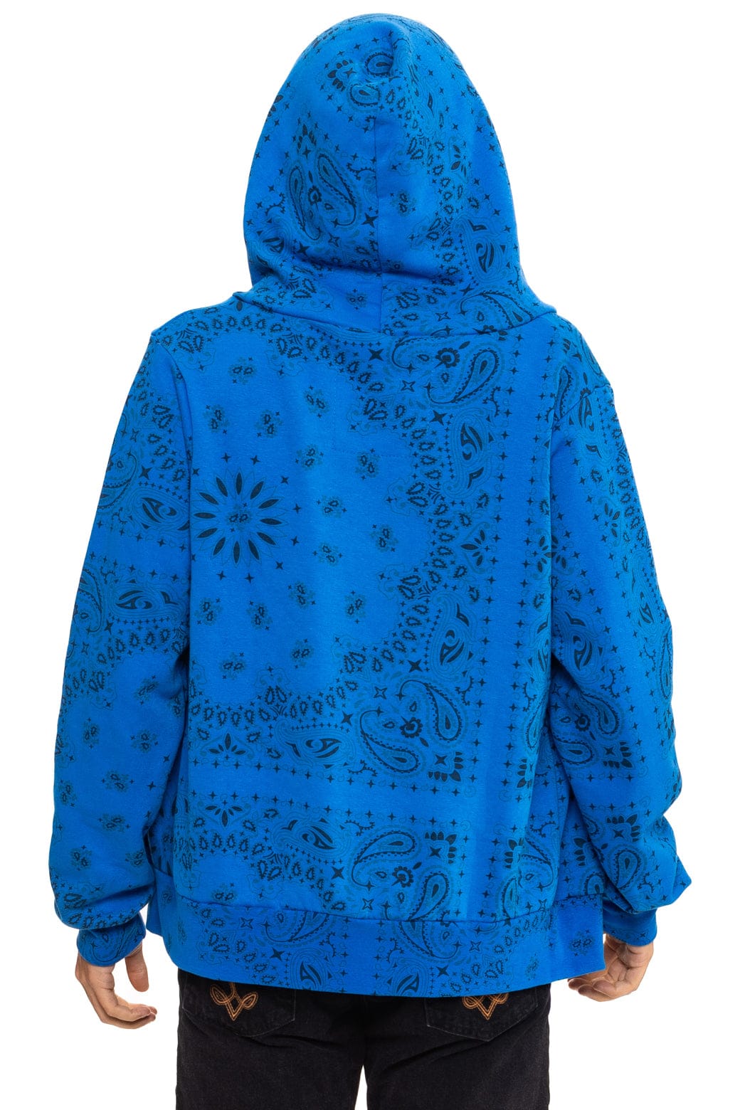Aviator Nation BANDANA ZIP HOODIE - ADVENTURE BLUE