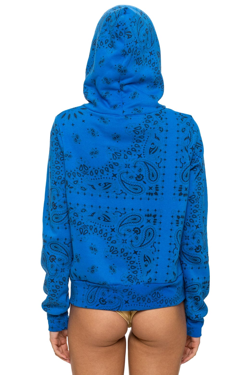 Aviator Nation BANDANA ZIP HOODIE - ADVENTURE BLUE
