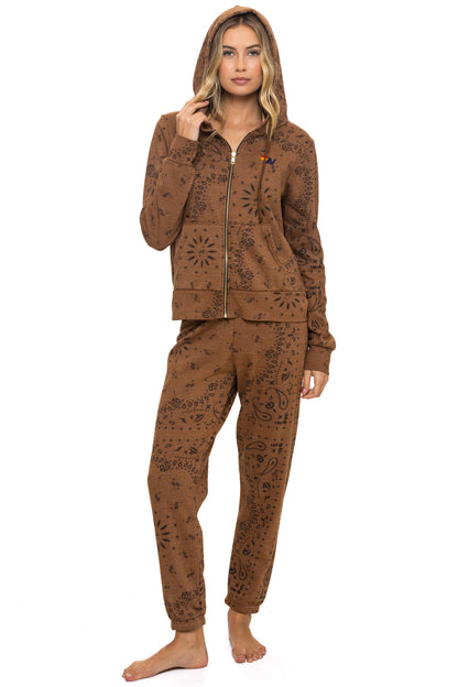 Aviator Nation BANDANA SWEATPANTS - CINNAMON